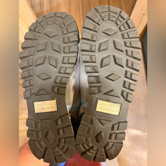 Merrell Solo Air Cushion Wild Dove/Forget Me Not Women’s Low Hiker Sz 6.5 Blue - Picture 10 of 11